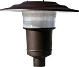 Dabmar Lighting GM655-L30-30K-BZ bronze outdoor post light fixture