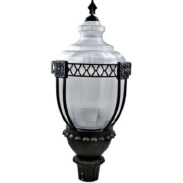 Dabmar Lighting GM660-B black acorn post top fixture