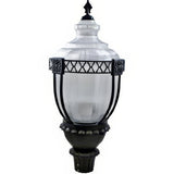 Dabmar Lighting GM660-LED75-B black acorn post top fixture