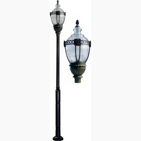 Dabmar Lighting GM6601-BZ bronze post light & pole