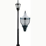 Dabmar Lighting GM6601-L54-50K-VG verde green post light & pole