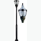 Dabmar Lighting GM6601-L80-50K-BZ bronze post light & pole