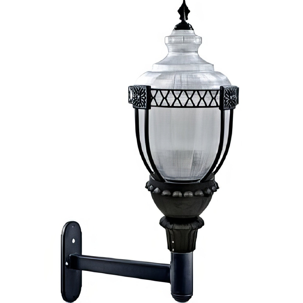 Dabmar Lighting GM670-B black outdoor wall light fixture