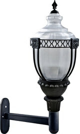Dabmar Lighting GM670-L120-41K-B black outdoor wall light fixture