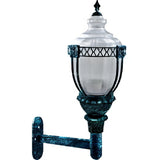 Dabmar Lighting GM670-VG verde green outdoor wall light fixture