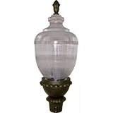 Dabmar Lighting GM680-BZ bronze acorn post top fixture