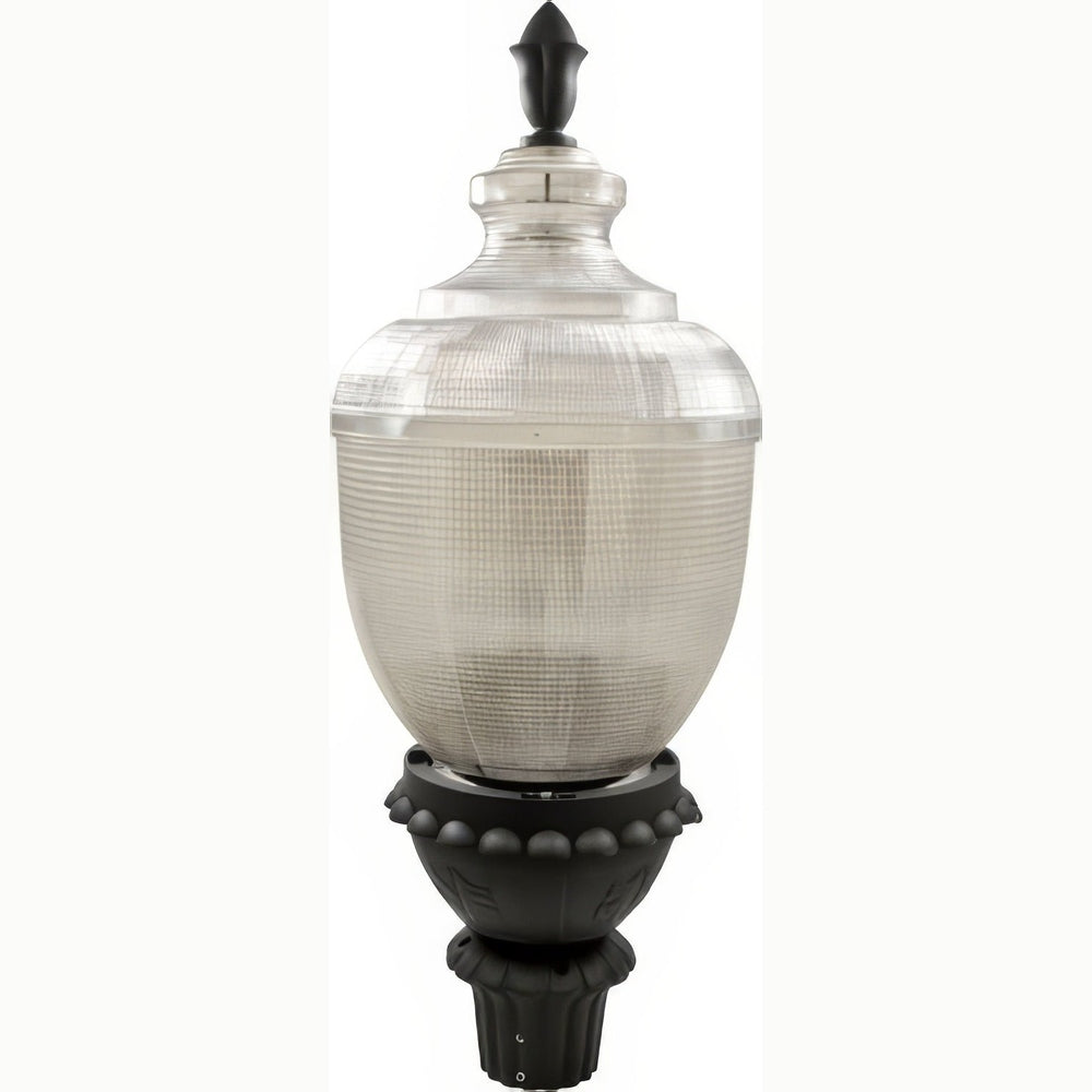 Dabmar Lighting GM680-L120-41K-B black outdoor post light fixture