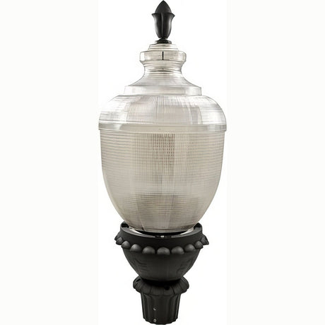 Dabmar Lighting GM680-L54-40K-B black outdoor post light fixture