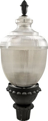 Dabmar Lighting GM680-L54-40K-B black outdoor post light fixture