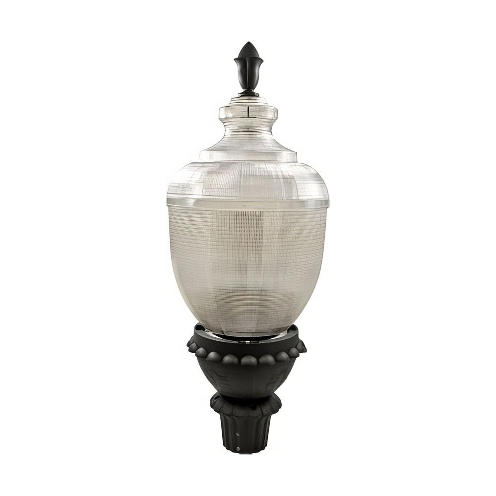 Dabmar Lighting GM680-L54-50K-B black outdoor post light fixture
