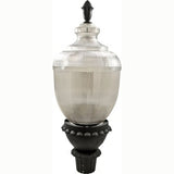 Dabmar Lighting GM680-L63-30K-B black outdoor post light fixture