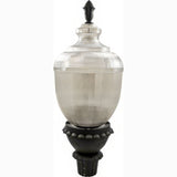 Dabmar Lighting GM680-L63-40K-B black outdoor post light fixture
