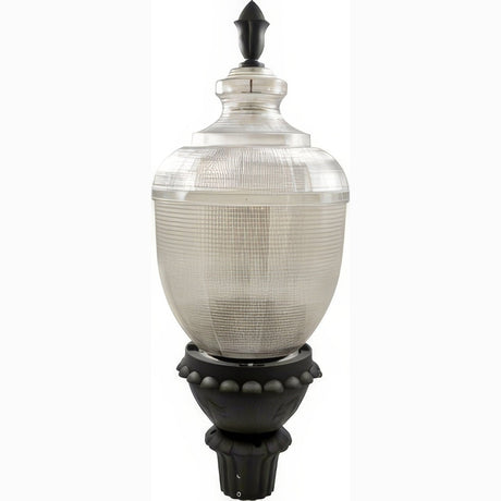 Dabmar Lighting GM680-L63-40K-B black outdoor post light fixture