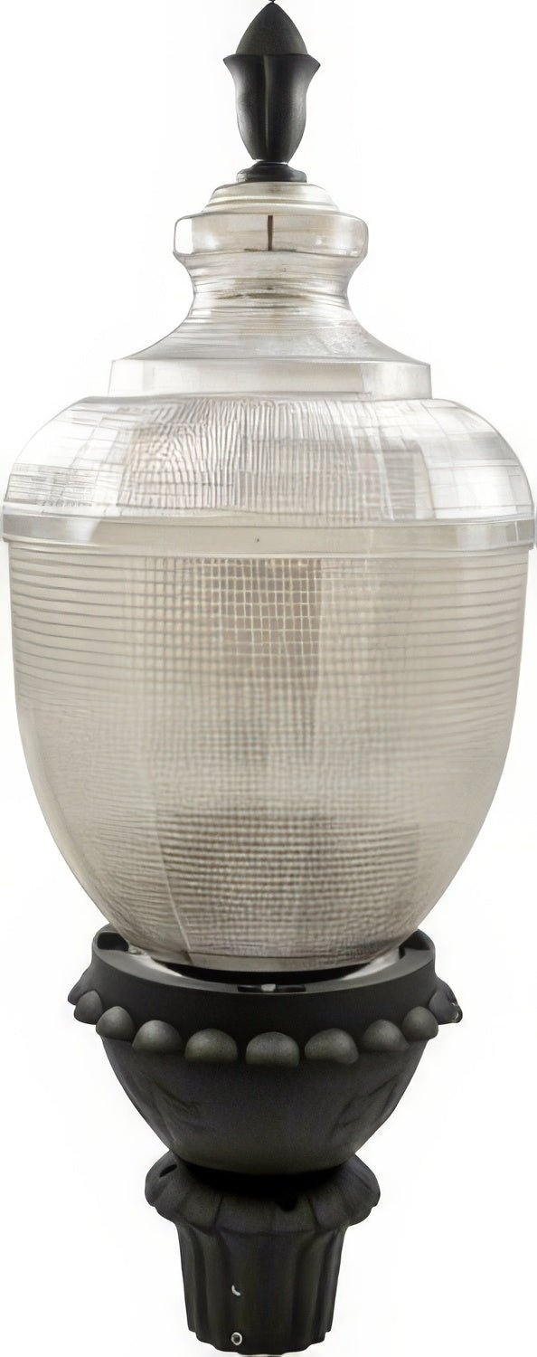 Dabmar Lighting GM680-L63-40K-B black outdoor post light fixture