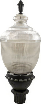Dabmar Lighting GM680-L63-40K-B black outdoor post light fixture