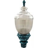 Dabmar Lighting GM680-VG verde green acorn post top fixture