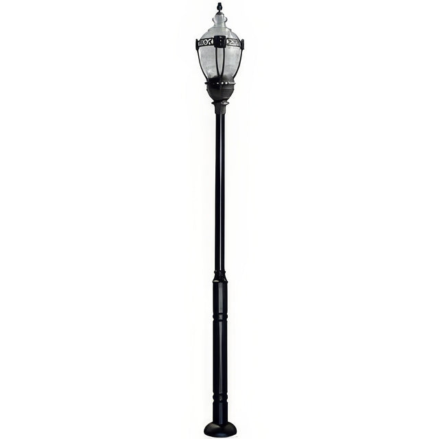 Dabmar Lighting GM8030-LED120-B black top acorn fixture