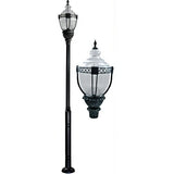 Dabmar Lighting GM8030-LED120-VG verde green top acorn fixture