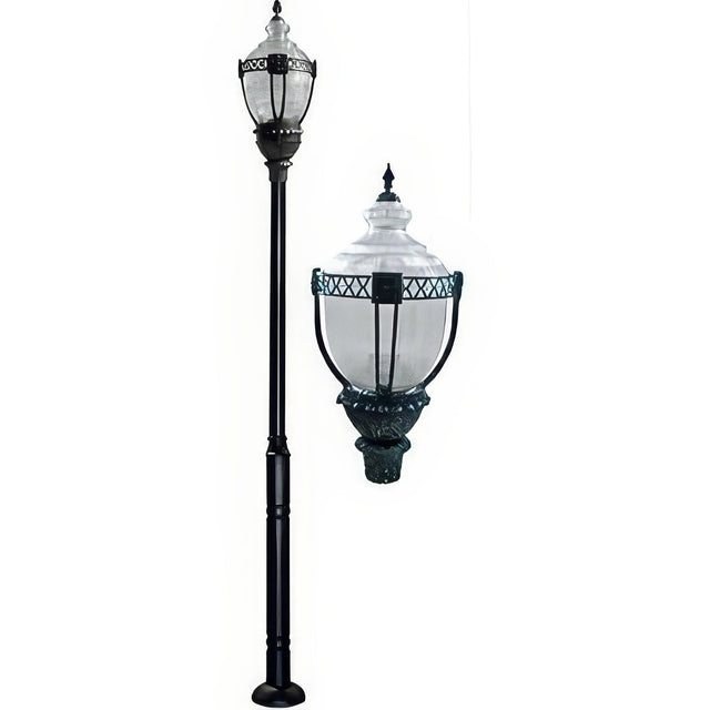 Dabmar Lighting GM8036-VG verde green top acorn fixture