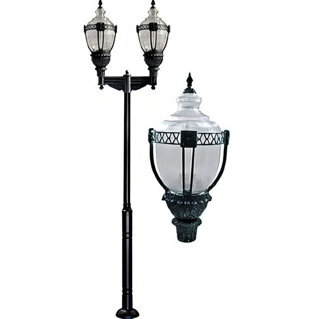 Dabmar Lighting GM8042-VG verde green top acorn fixture
