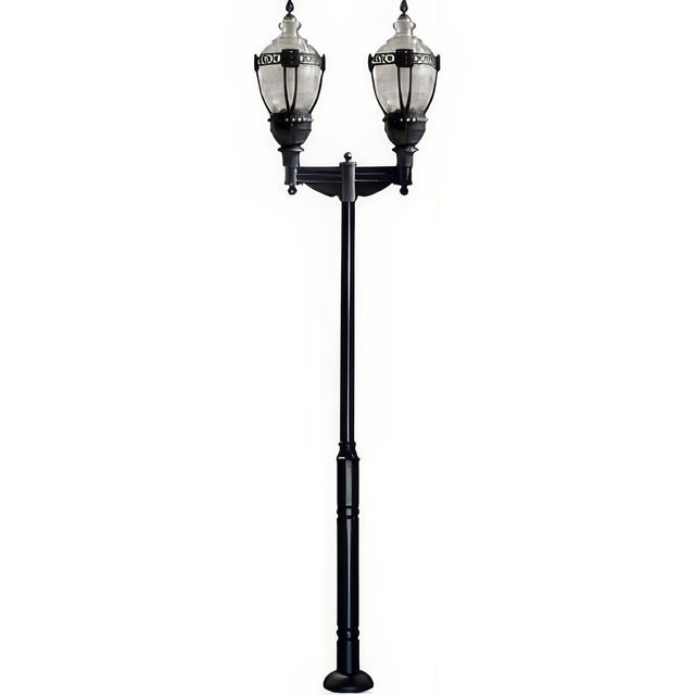 Dabmar Lighting GM8048-B black top acorn fixture