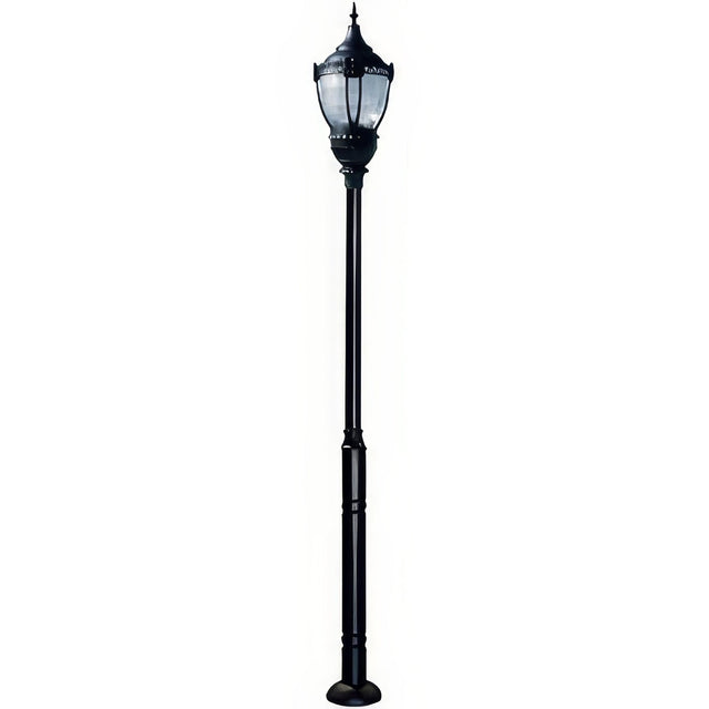 Dabmar Lighting GM8050-LED120-B black top acorn fixture