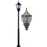Dabmar Lighting GM8050-LED120-BZ bronze top acorn fixture