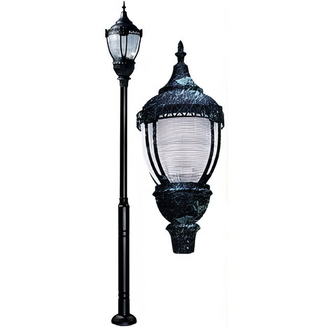 Dabmar Lighting GM8050-VG verde green top acorn fixture