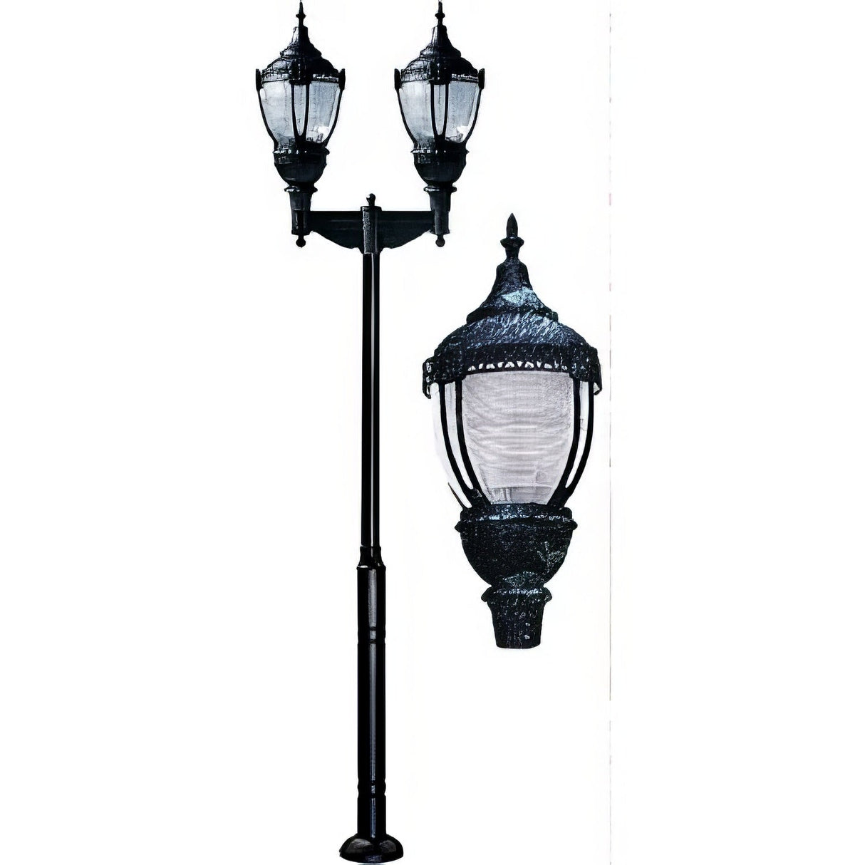 Dabmar Lighting GM8063-VG verde green top acorn fixture