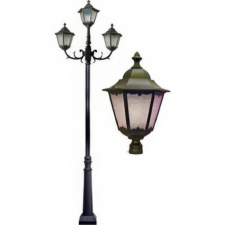 Dabmar Lighting GM8121-BZ bronze lantern light fixture