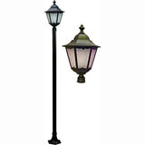 Dabmar Lighting GM8121-L20-30K-BZ bronze post light & pole
