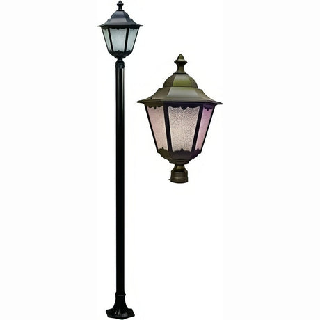 Dabmar Lighting GM8121-L20-50K-BZ bronze post light & pole