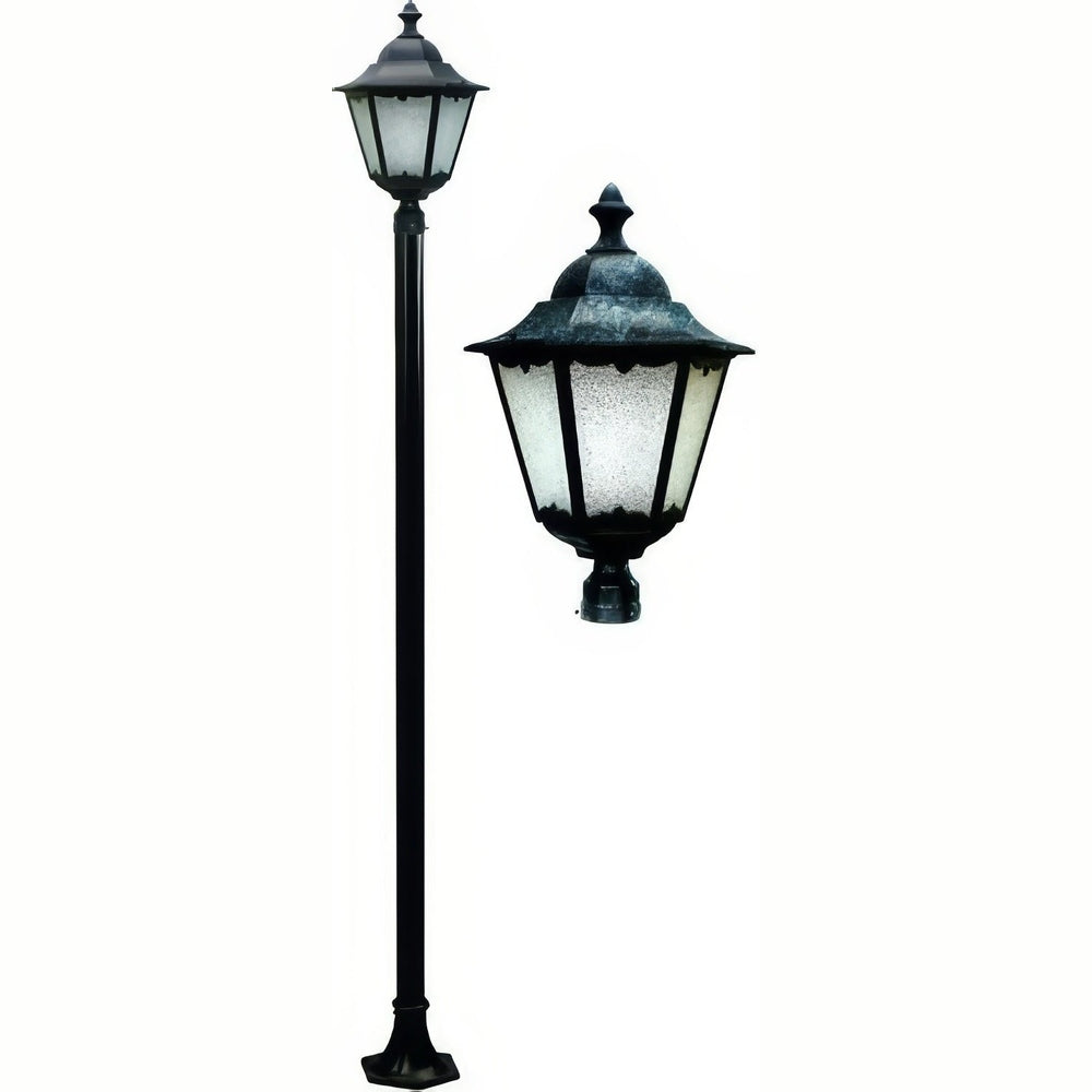 Dabmar Lighting GM8121-L30-65K-VG verde green post light & pole