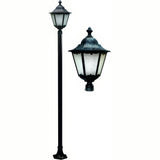 Dabmar Lighting GM8121-L30-65K-VG verde green post light & pole