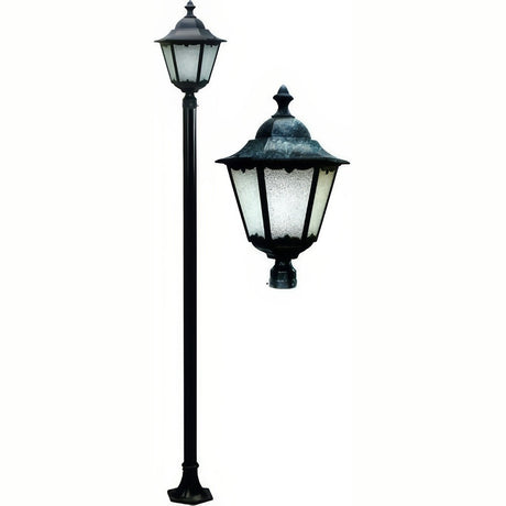 Dabmar Lighting GM8121-L30-65K-VG verde green post light & pole