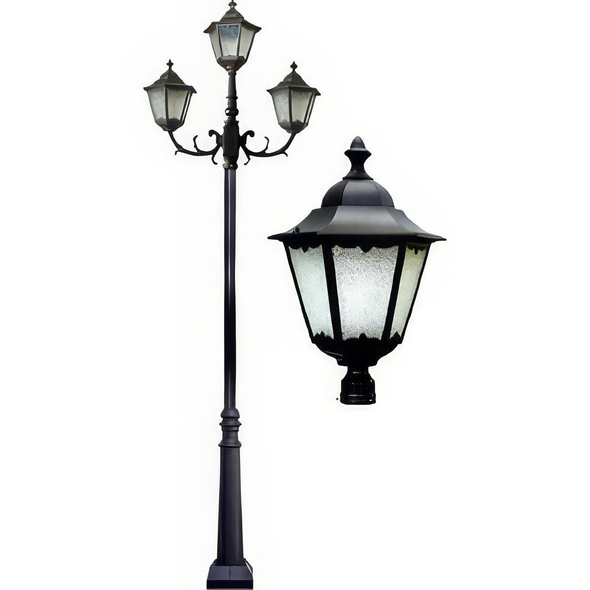 Dabmar Lighting GM8122-B black lantern light fixture
