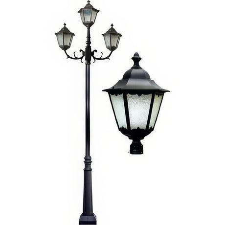 Dabmar Lighting GM8122-B black lantern light fixture