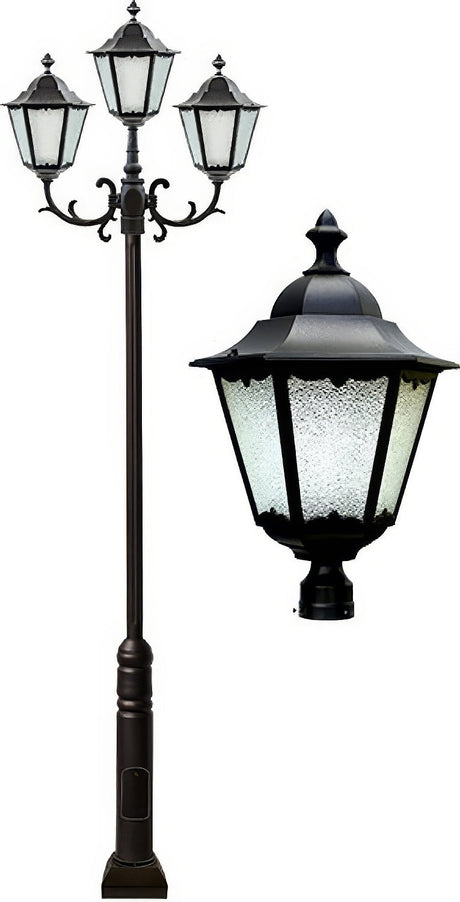 Dabmar Lighting GM8123-B black lantern light fixture
