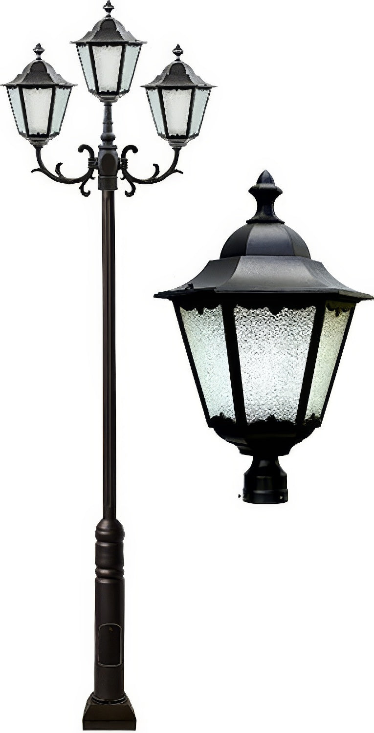 Dabmar Lighting GM8125-B black lantern light fixture