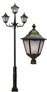 Dabmar Lighting GM8125-BZ bronze lantern light fixture