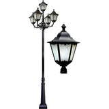 Dabmar Lighting GM8151-B black lantern light fixture