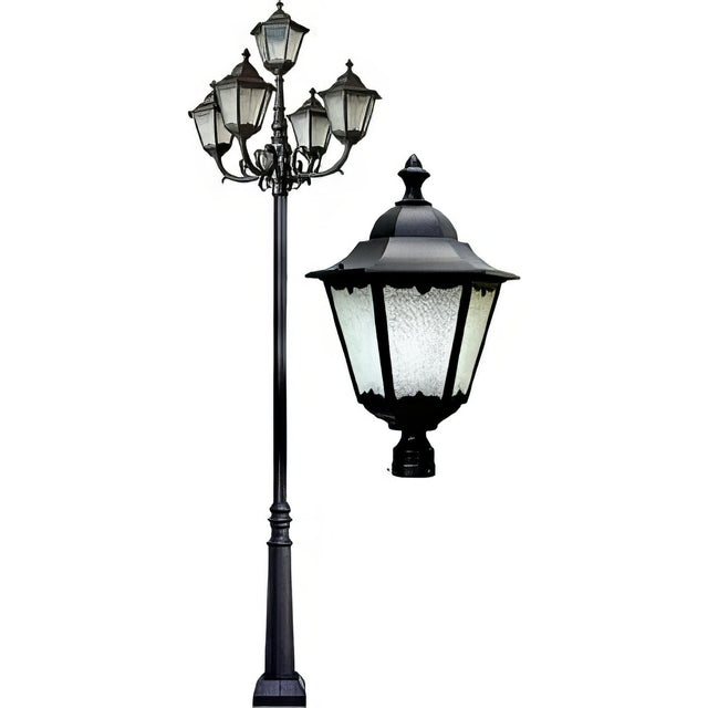 Dabmar Lighting GM8151-B black lantern light fixture