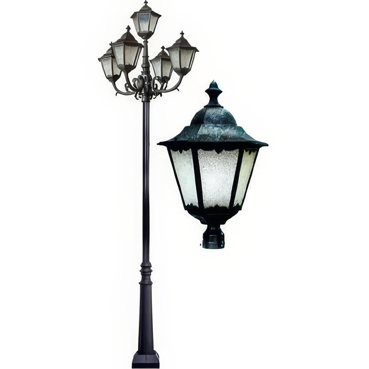 Dabmar Lighting GM8151-VG verde green lantern light fixture