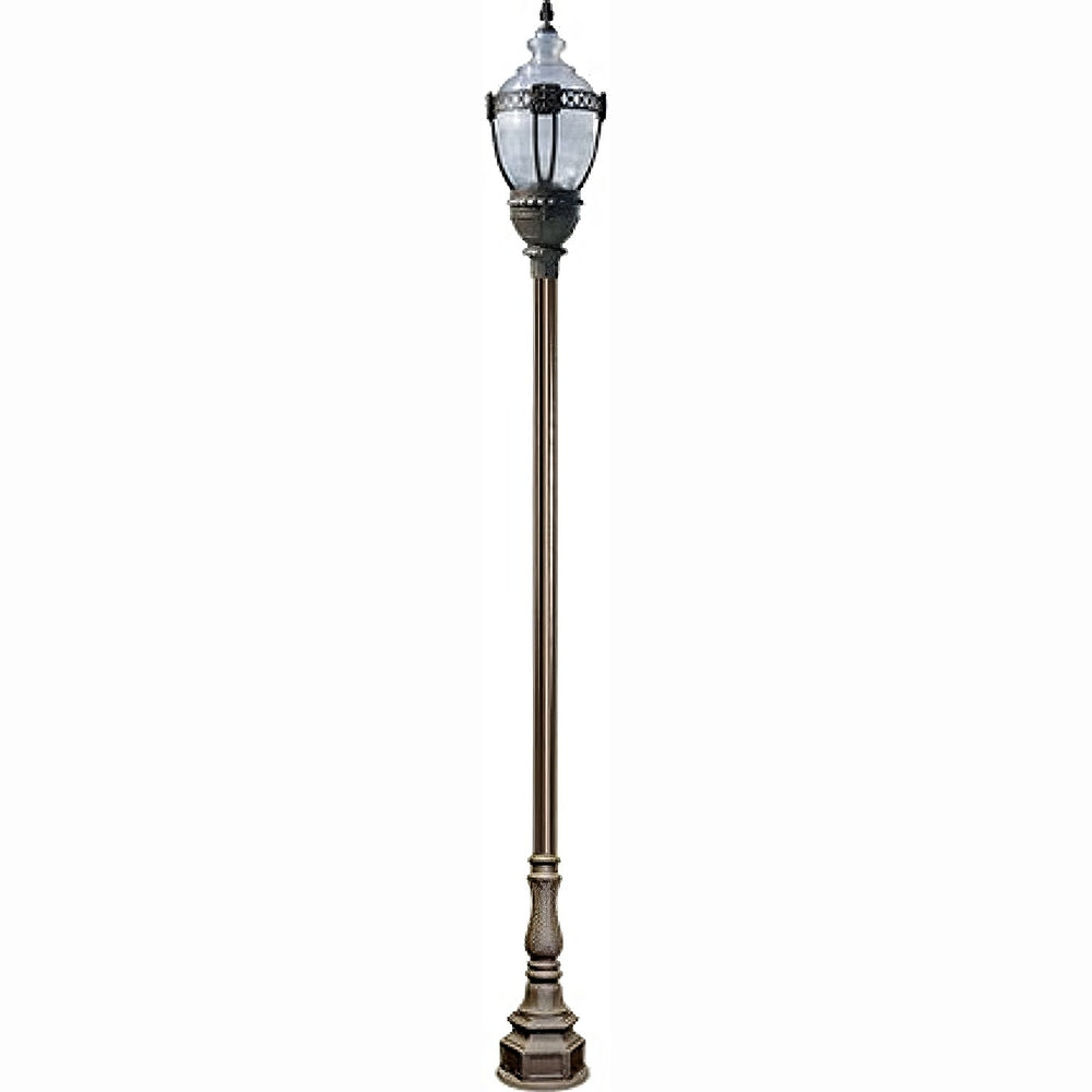 Dabmar Lighting GM8931-BZ bonze top decorative base acorn fixture
