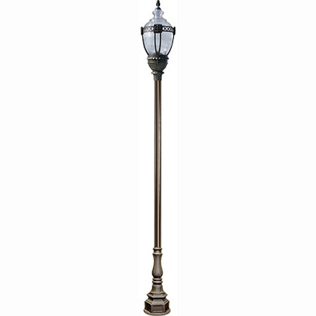Dabmar Lighting GM8931-BZ bonze top decorative base acorn fixture