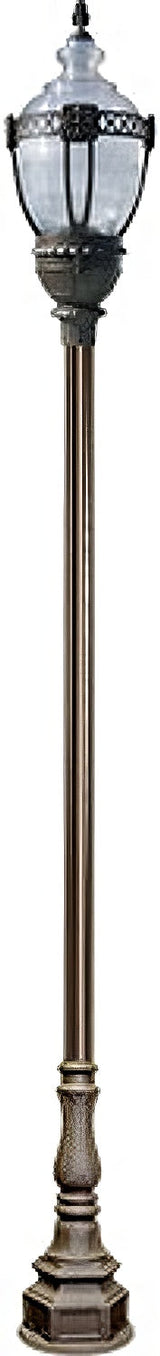 Dabmar Lighting GM8931-BZ bonze top decorative base acorn fixture