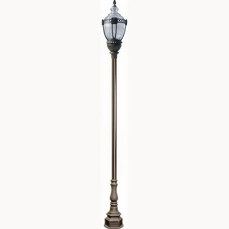 Dabmar Lighting GM8931-L54-30K-BZ bronze post light & pole