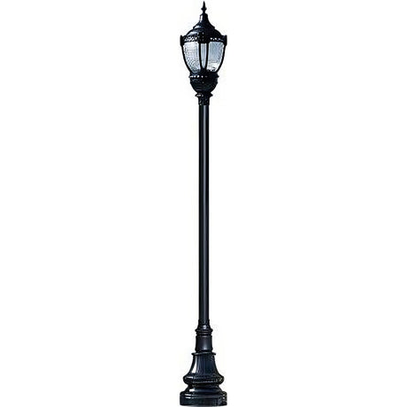 Dabmar Lighting GM8951-B black top decorative base acorn fixture