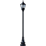 Dabmar Lighting GM8951-B black top decorative base acorn fixture