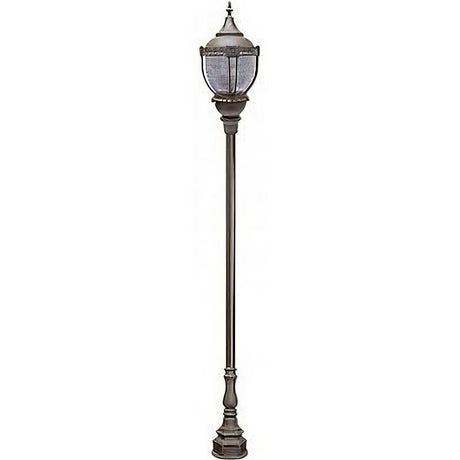 Dabmar Lighting GM8951-BZ bronze top decorative base acorn fixture